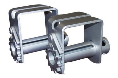 Picture of Ancra Double L Slider Winch, Storable, X-Treme Zinc Plated