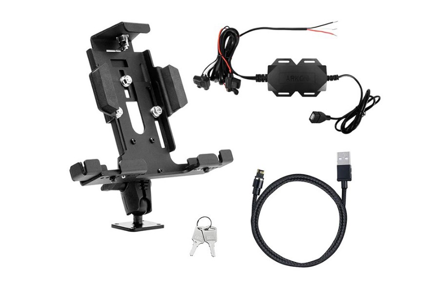 Picture of Arkon Mounts Powered Locking Tablet Mount with Magnetic Charger