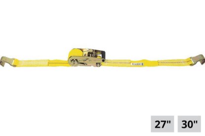 Picture of Lift-All Series 5,000 2" Ratchet Tie-Down Assembly w/ Flat Hooks