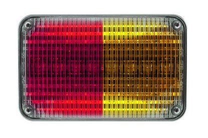 Picture of Whelen Amber/Red Flashing LED Light

