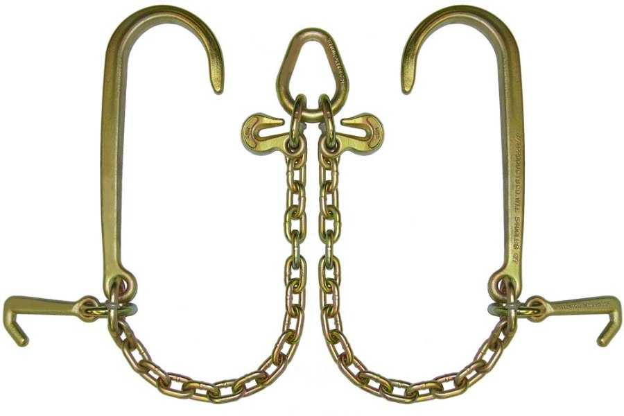 Picture of B/A V-Chain, Grade 70, 5/16" w/15" J and T-Hooks, 3'