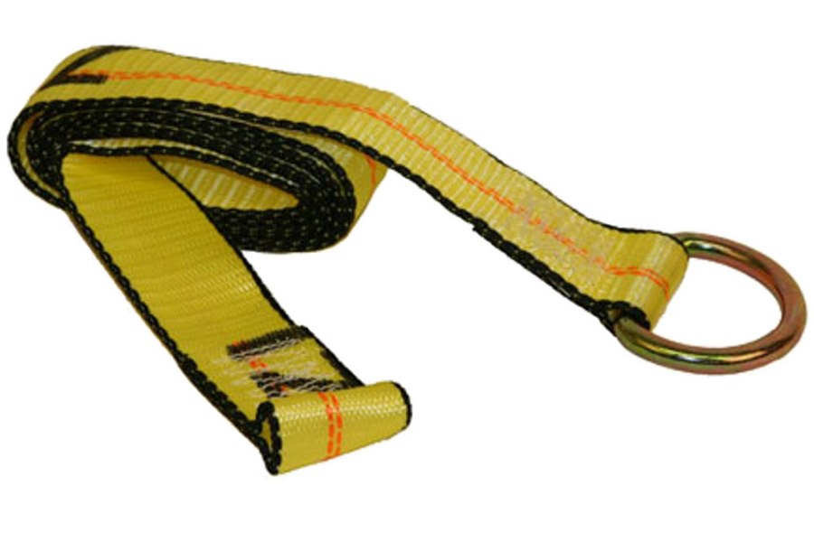 Picture of B/A Wheel Lift Tie-Down Strap with Sewn Loop and D-Ring
