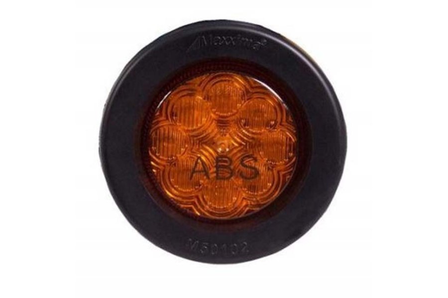 Picture of Maxxima 2 1/2" Round Amber Clearance Marker Light w/ ABS and 8 LEDs