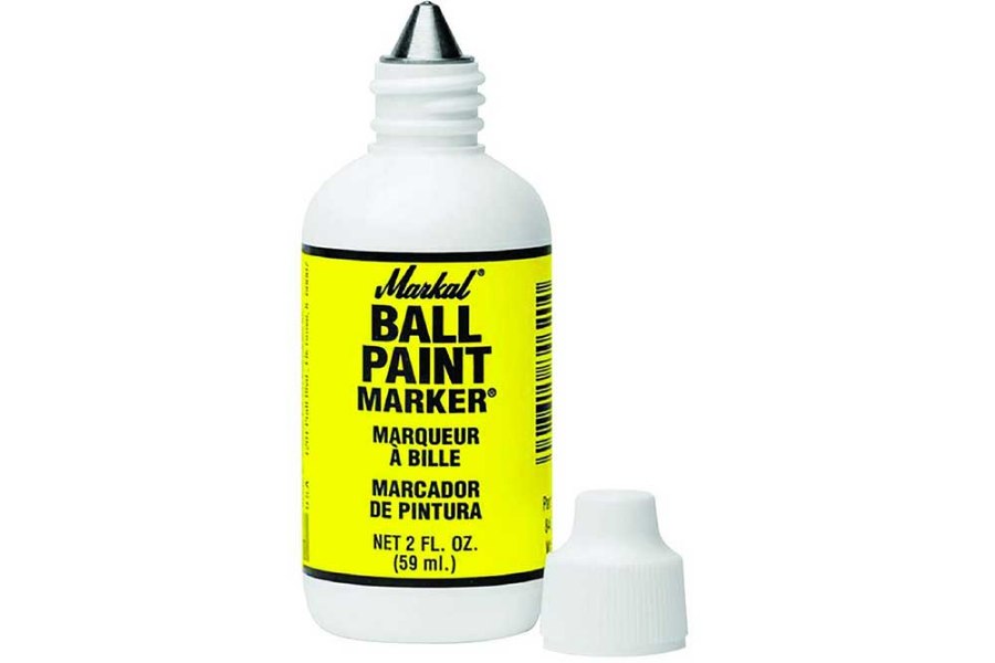 Picture of Markal Yellow Ball Paint Marker