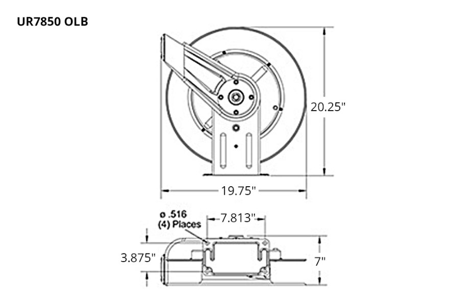 Picture of Reelcraft 7000 Series DEF Hose Reels