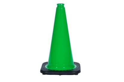 Picture of Hi-Way Safety 18" Lime Non-Reflective Traffic Cone