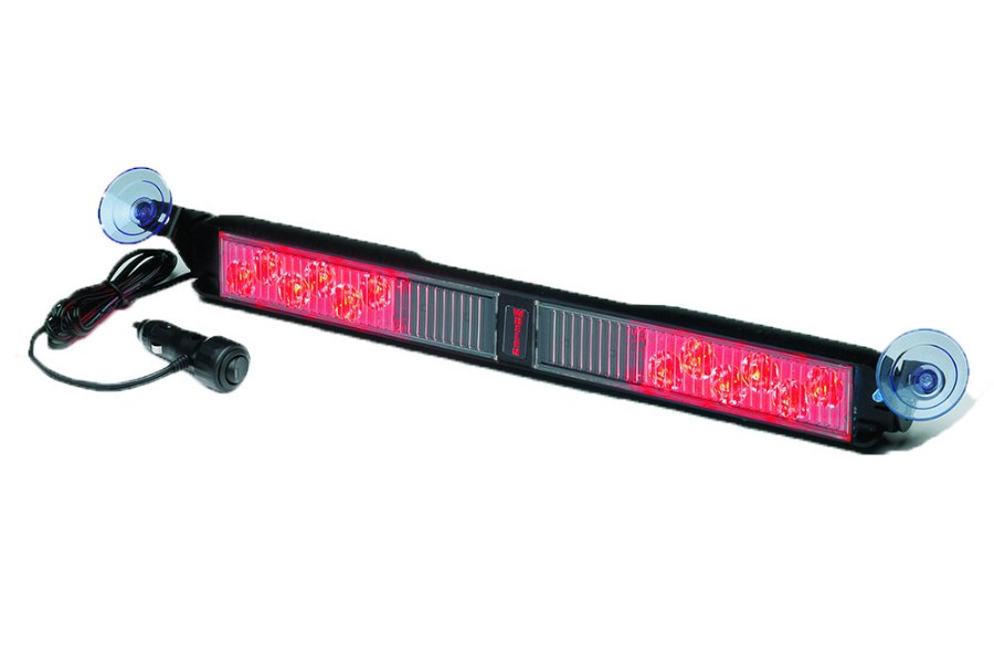 Picture of Whelen Slimlighter Super LED Dash Light, Red/Clear