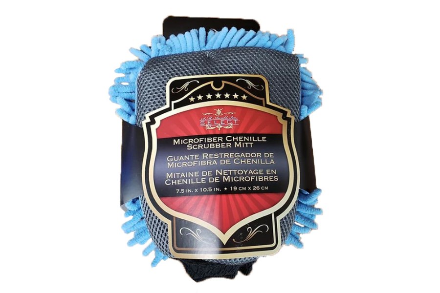Picture of Microfiber Chenille 2-IN-1 Wash Mitts without Bug Scrubber