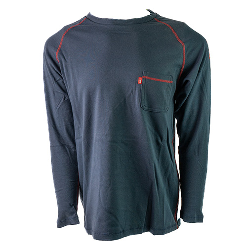 Picture of Portwest Bizflame FR Crew Neck Long Sleeve Shirt