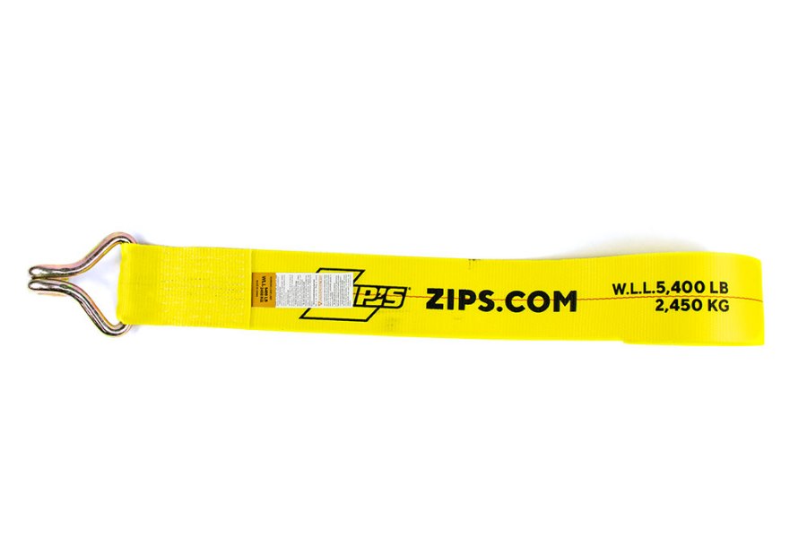 Picture of Zip's 4" Winch Straps with Double J Hooks