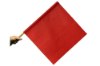 Picture of Dicke Safety Products Solid Vinyl Flag w/ Wood Staff