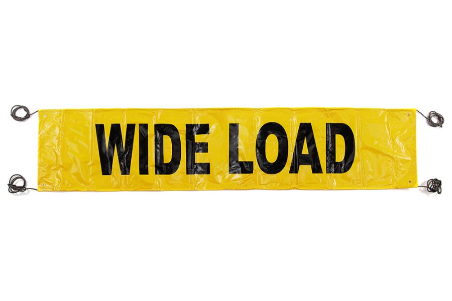 Picture of Zip's Wide/Oversize Load Banner