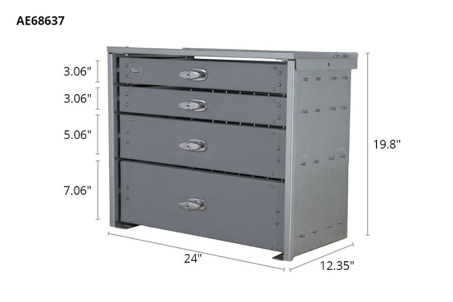 Picture of Stellar 4 Drawer Toolbox Systems