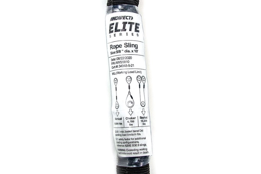 Picture of AW Direct Elite Series Spliced Eye Synthetic Recovery Slings