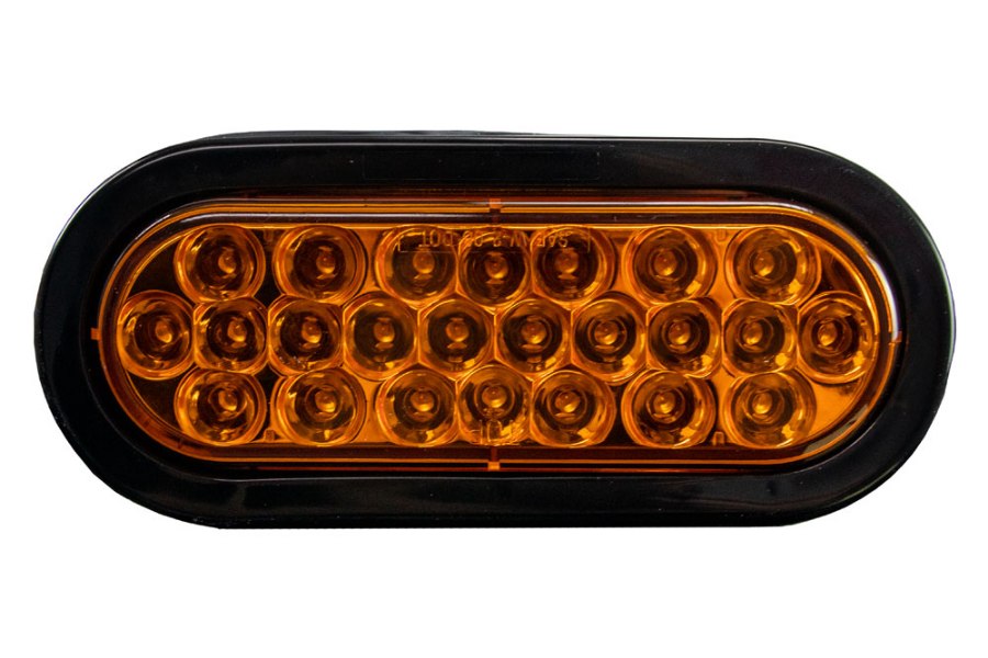 Picture of Buyers Oval Warning Solid Lights 6"

