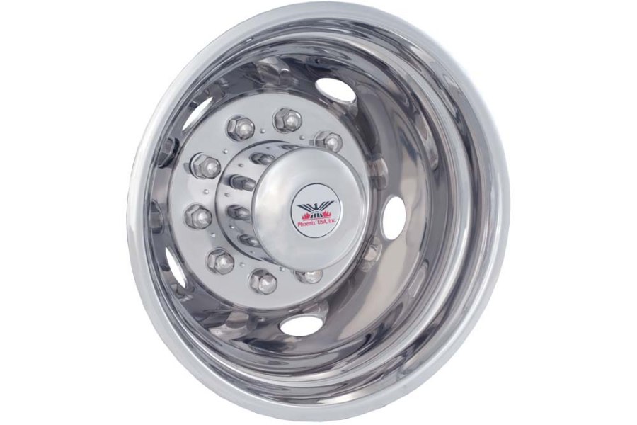 Picture of Phoenix 19.5" Stainless Steel 10-Lug D.O.T. Wheel Simulator