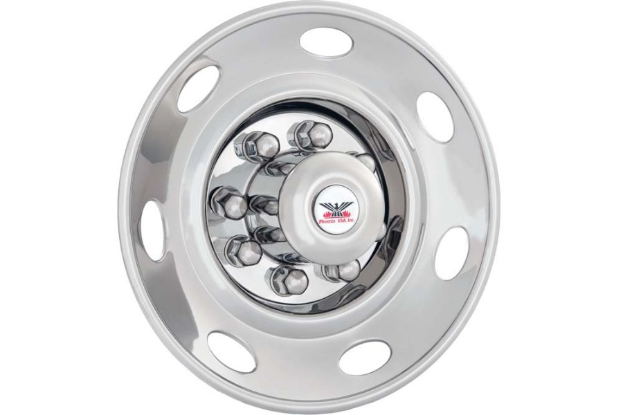 Picture of Phoenix Stainless Steel D.O.T. Single Wheel Simulator 16" 8 Lug 2WD Wheels '92 - Current Ford E250 / E350