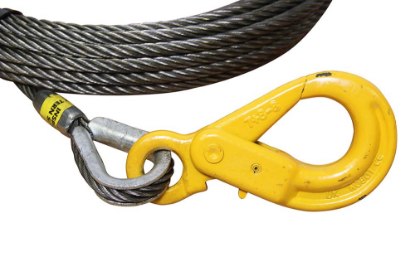 Picture of All-Grip Fiber Core Winch Cable with Self-Locking Hook