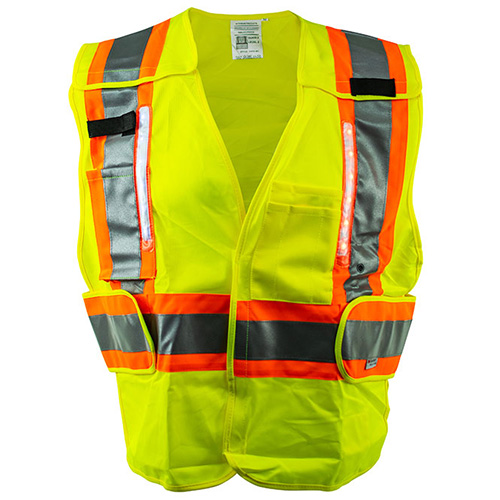 Picture of NiteBeams Hi-Vis 5 Point Breakaway LED Vest, Class 2