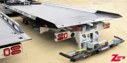 Picture of Century 10 Series 19' Steel Solid Sloped Tail Car Carrier w/Auto-Grip, Galvanized Sub-Frame & Side Puller Controls