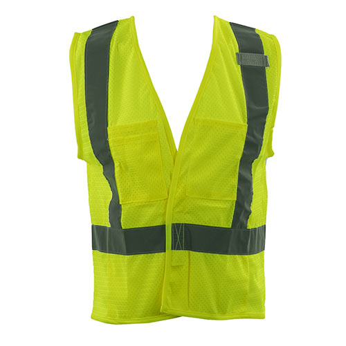 Picture of Kishigo 4 Pocket Class 2 Hook and Loop Mesh Vest