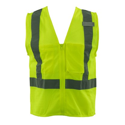 Picture of Kishigo 3 Pocket Class 2 Zipper Mesh Vest