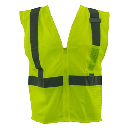 Picture of Kishigo Class 2 Single Pocket Zipper Mesh Vest