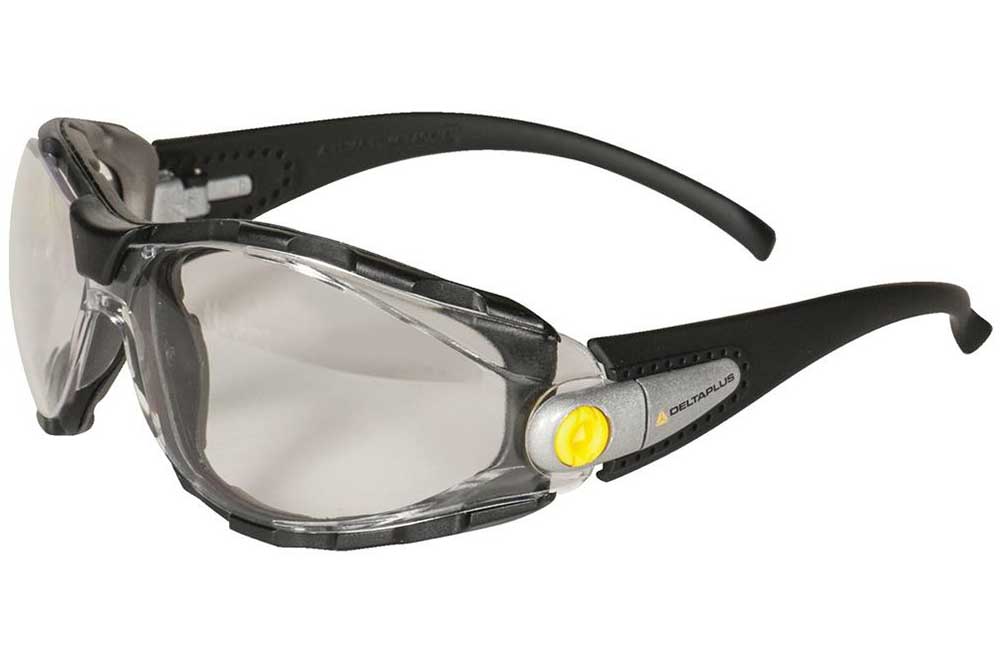 Picture of Delta Plus Foam-lined Safety Glasses With LYVIZ Coating