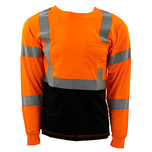 Picture of GSS Safety Class 3 Long Sleeve Shirt with Black Bottom