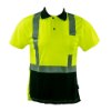 Picture of GSS Safety Class 2 Black Bottom Polo Shirt