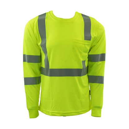 Picture of GSS Safety Class 3 Long Sleeve Moisture Wicking Safety Shirt