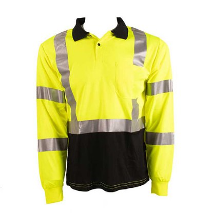 Picture of GSS Safety Class 3 Long Sleeve Polo