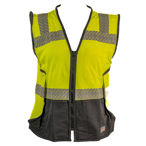 Picture of Kishigo Class 2 Black Series Flame Resistant Mesh Vest