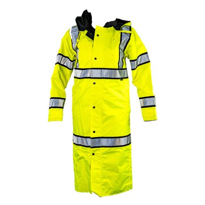 Picture of Portwest Hi-Vis Reversible 48" Rain Coat