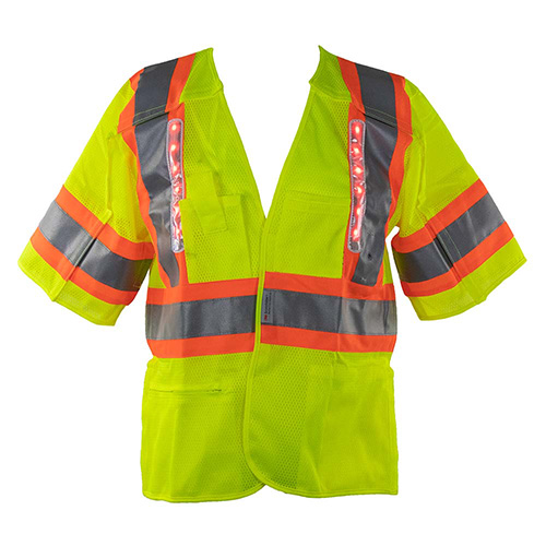 Picture of NiteBeams Hi-Vis 5 Point Breakaway Class 3 LED Vest