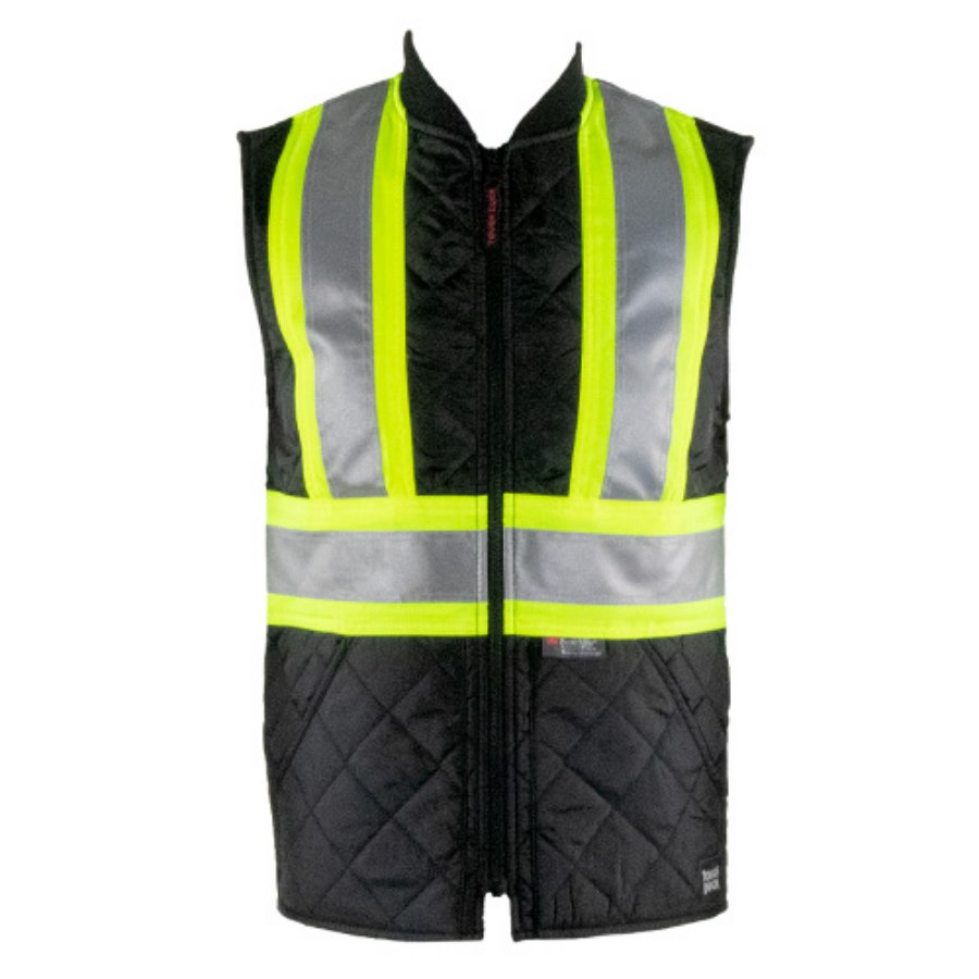 Tough Duck Safety Quilted Safety Vest Zip's Outfitters