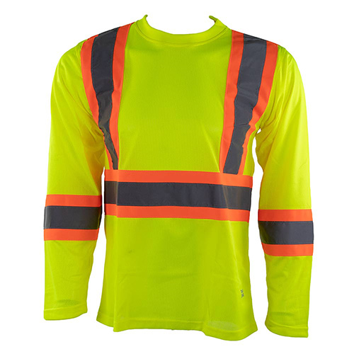 Picture of Tough Duck Safety Long Sleeve Mesh Safety T-Shirt