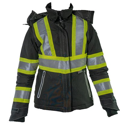 Picture of Tough Duck Safety Women's Insulated Flex Safety Jacket
