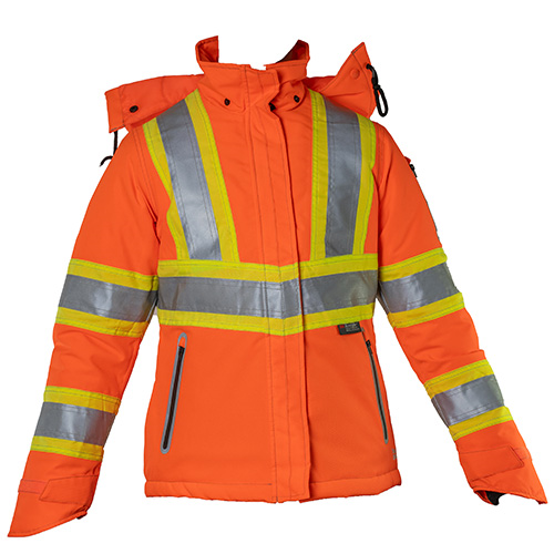Picture of Tough Duck Safety Women's Insulated Flex Safety Jacket