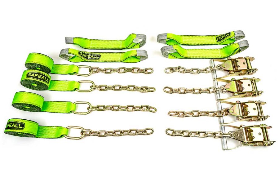 SafeAll 8 Point TieDown with Chains Zip's