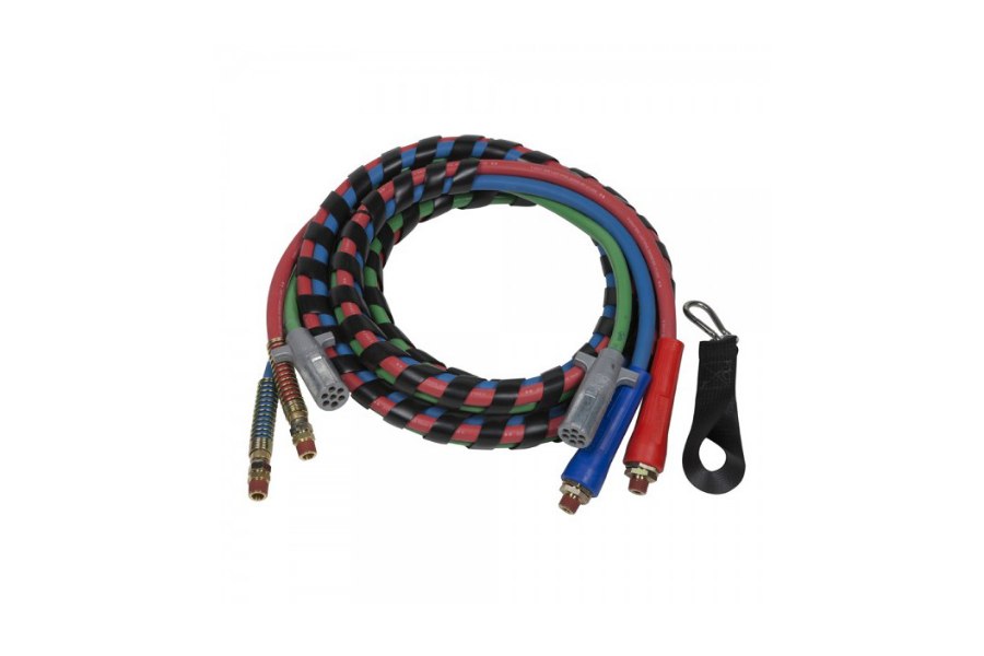 Picture of Grote 3-in-1 Ultralink Assembly - Red & Blue Air Lines with Rubber Grips