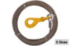 Picture of B/A Products Steel Core Winch Cable with Self-Locking Swivel Hook