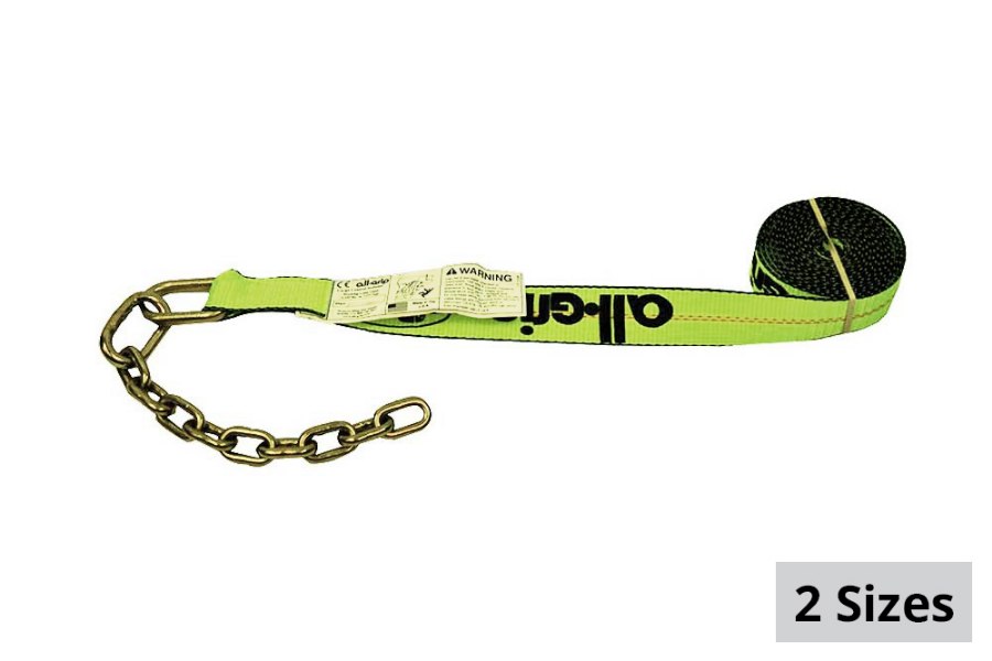 Picture of All-Grip Diamond Weave Tie-down Strap with Chain