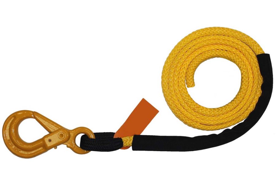 Picture of B/A Products Synthetic Rope Winch Line with Self-Locking Hook