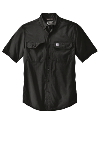 Picture of Carhartt Force Solid Short Sleeve Button-Up Shirt