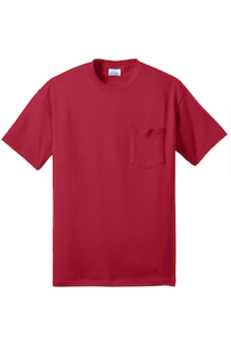 Picture of Port & Company Core Blend Pocket T-Shirt