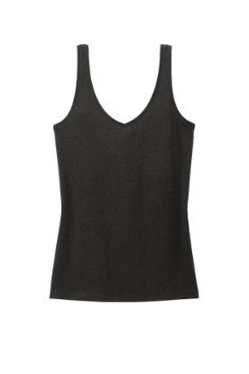 Picture of District Women's Perfect Blend CVC V-Neck Tank