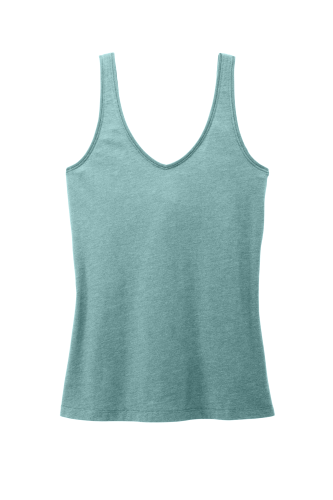 Picture of District Women's Perfect Blend CVC V-Neck Tank