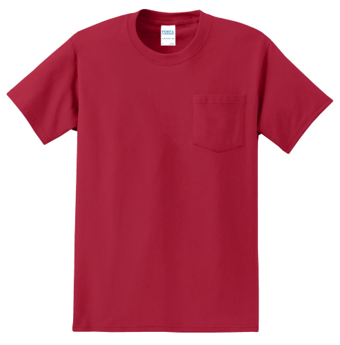 Picture of Port & Company Essential Pocket T-Shirt