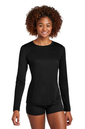 Picture of Sport-Tek Ladies Posi-UV Pro Long Sleeve Shirt